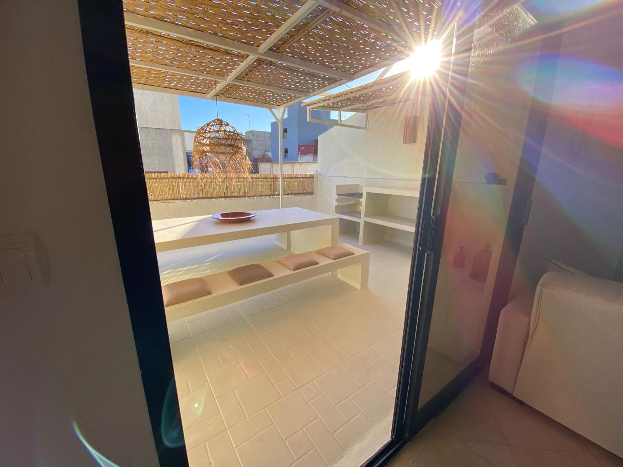 Magnificent Apartment With Private Rooftop Terrace Tánger Exterior foto
