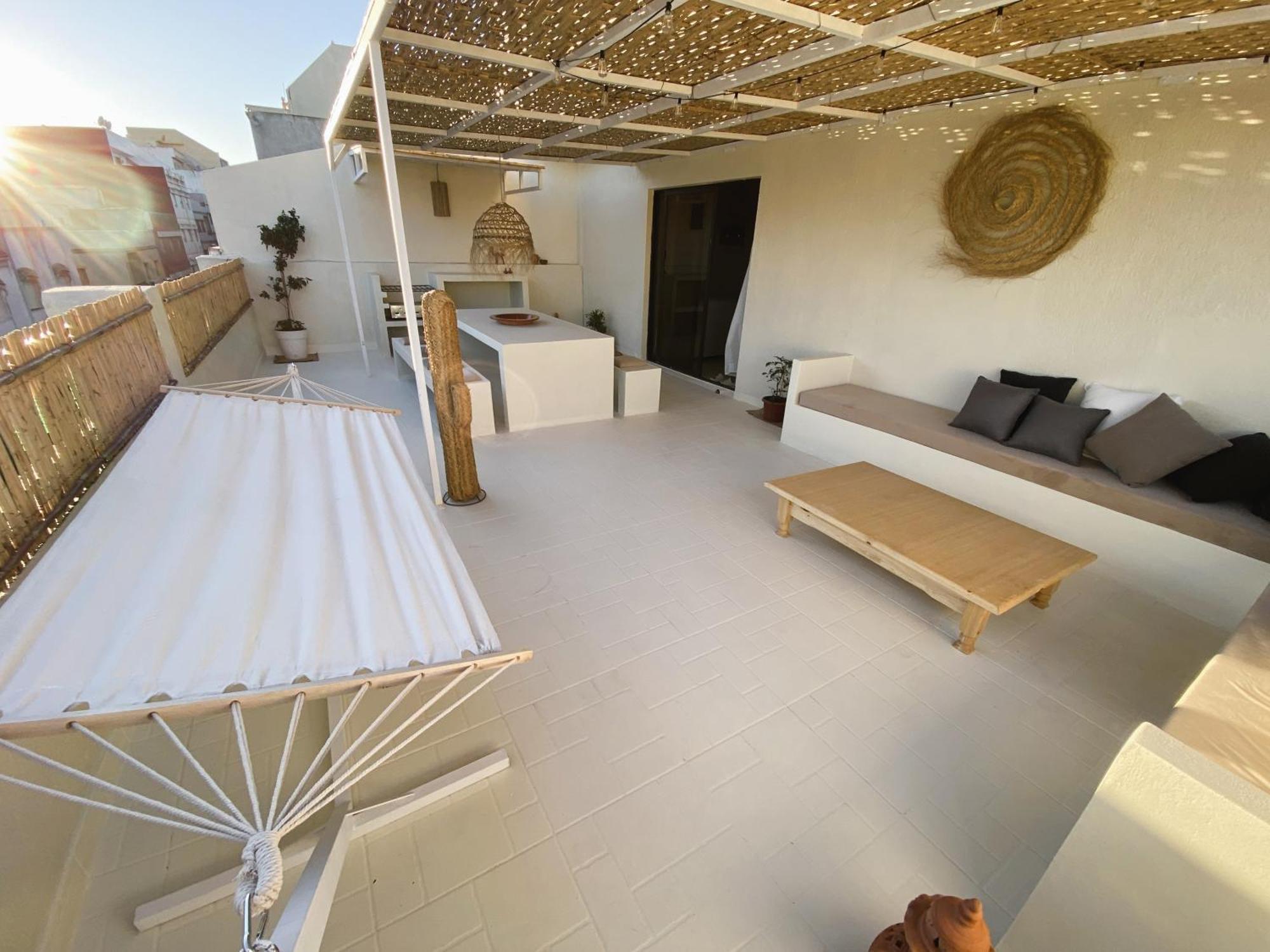 Magnificent Apartment With Private Rooftop Terrace Tánger Exterior foto